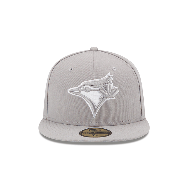 MEN'S NEW ERA MLB 59FIFTY TORONTO BLUE JAYS GREY FITTED HAT