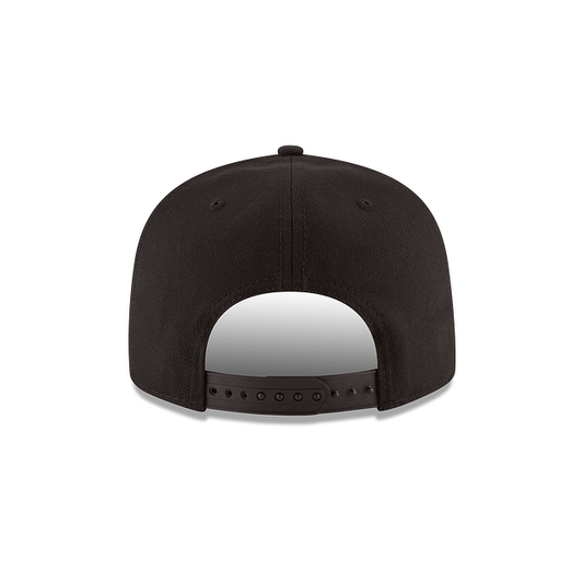 MEN'S NEW ERA NBA 9FIFTY LOS ANGELES LAKERS BASIC BLACK & WHITE SNAPBACK HAT