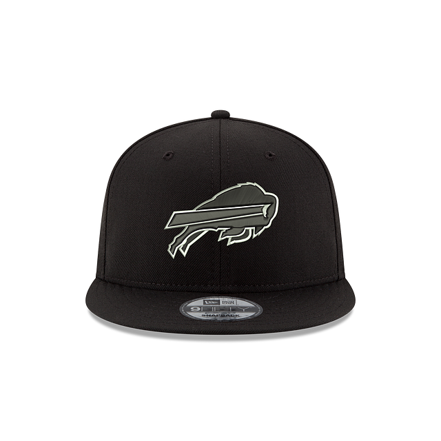 MEN'S NEW ERA NFL BUFFALO BILLS 9FIFTY BLACK & WHITE SNAPBACK HAT