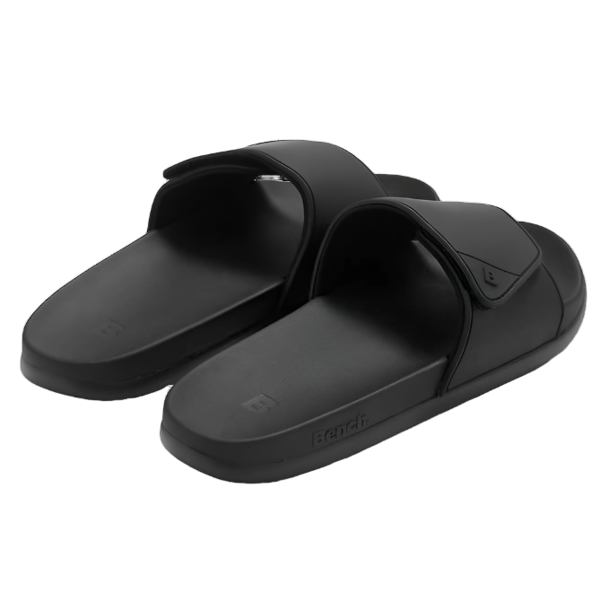 BENCH UNISEX COMFORT SLIDES (BLACK)