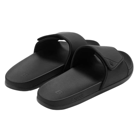 BENCH UNISEX COMFORT SLIDES (BLACK)