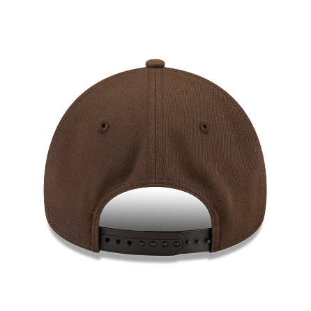 MEN'S NEW ERA MLB 9FORTY A-FRAME TORONTO BLUE JAYS WALNUT BROWN SNAPBACK HAT
