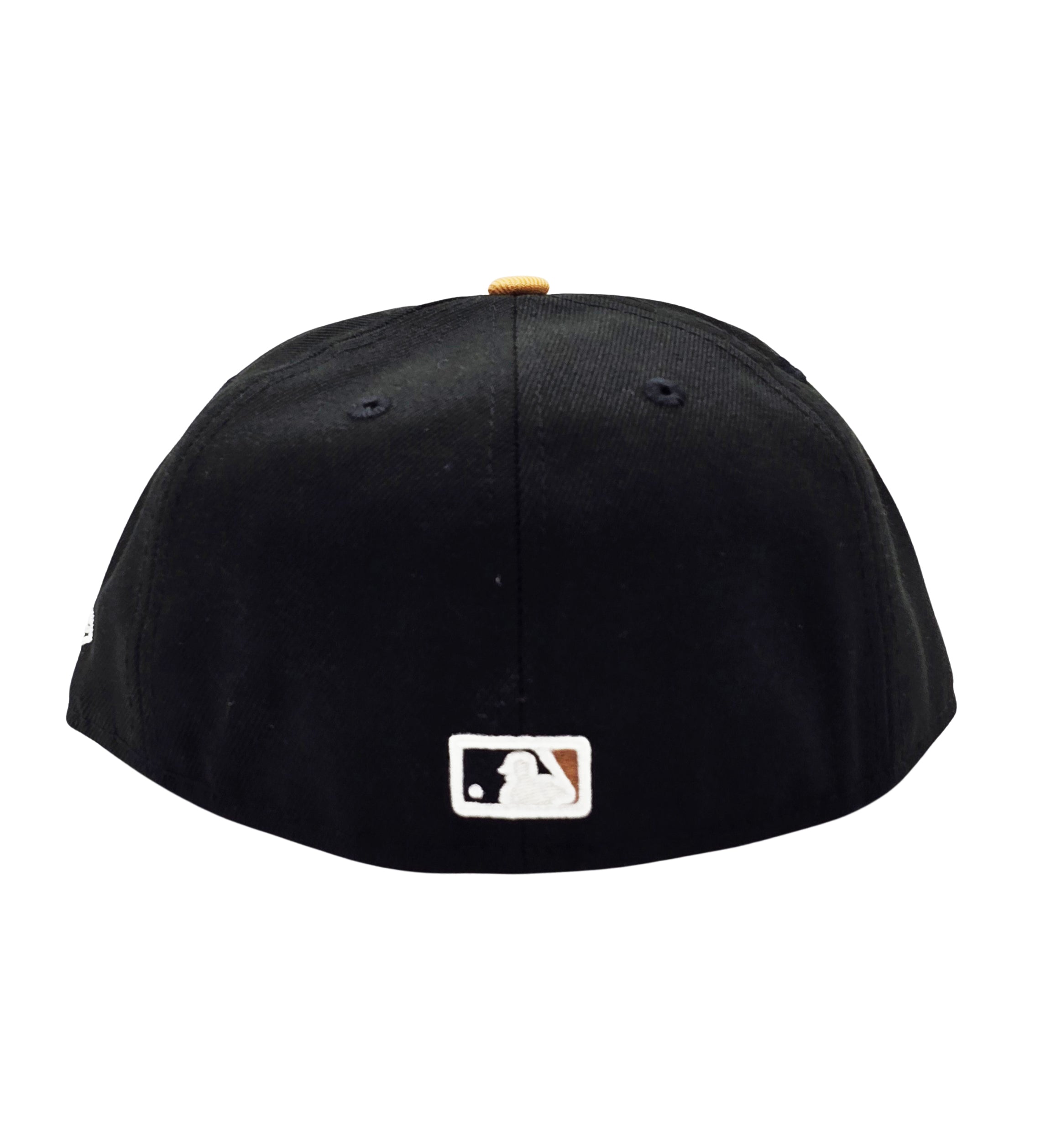 59FIFTY NEW ERA MLB TORONTO BLUE JAYS BLACK/LIGHT BRONZE BROWN WITH GOLD LEAF FITTED HAT