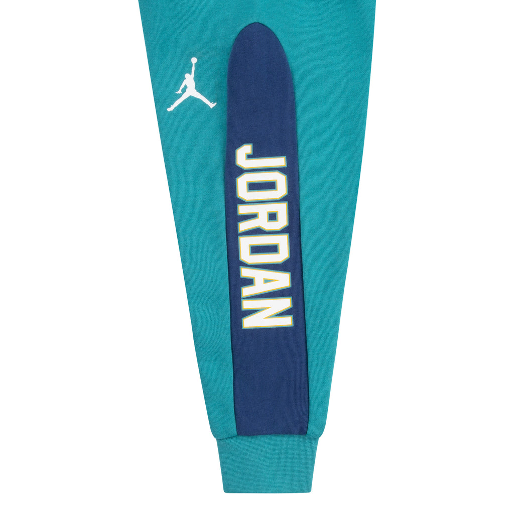 JORDAN TODDLER BOYS' 23 CREWNECK SET (TEAL)