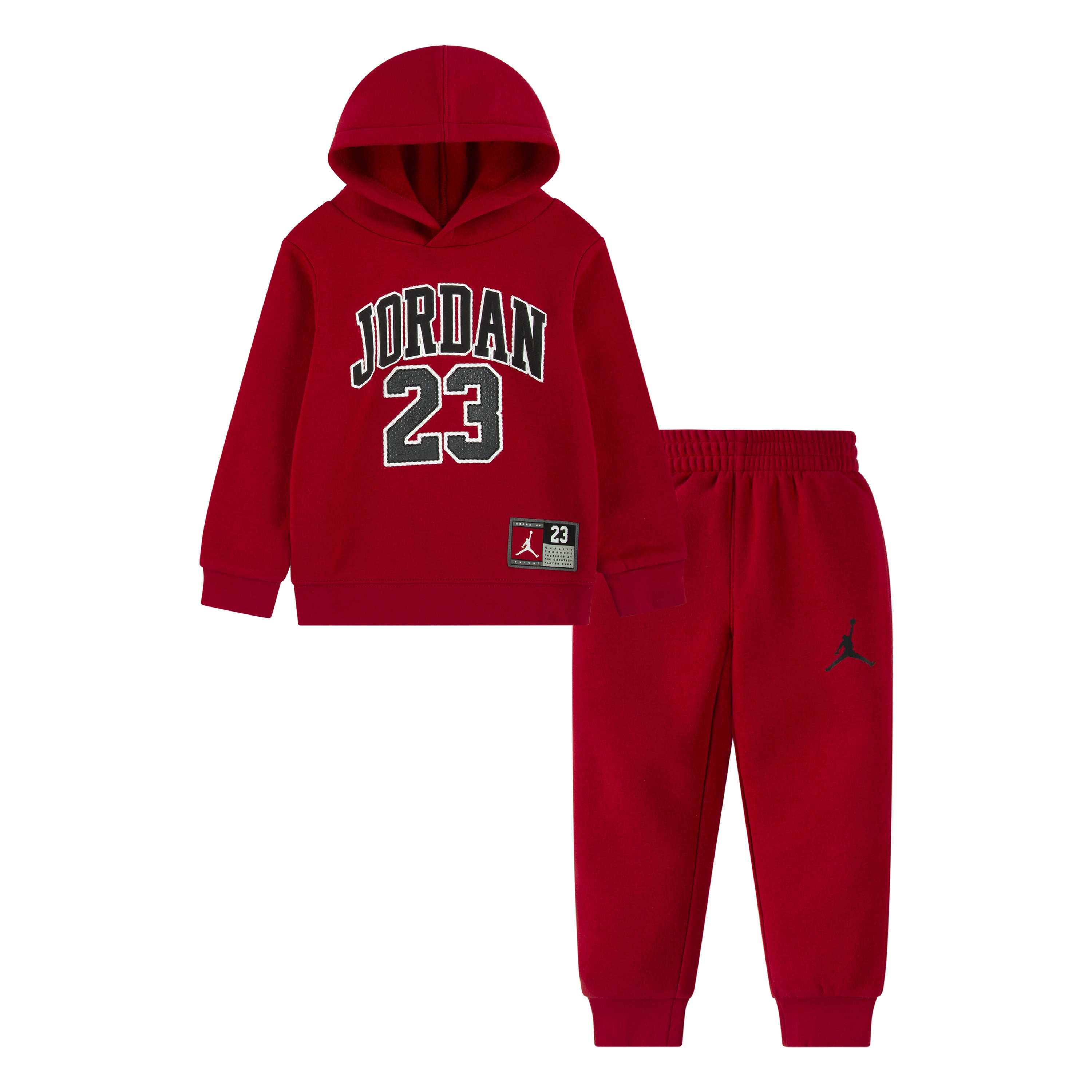 JORDAN TODDLER KIDS JERSEY PACK PULLOVER SET (RED SIZE 2T-4T)
