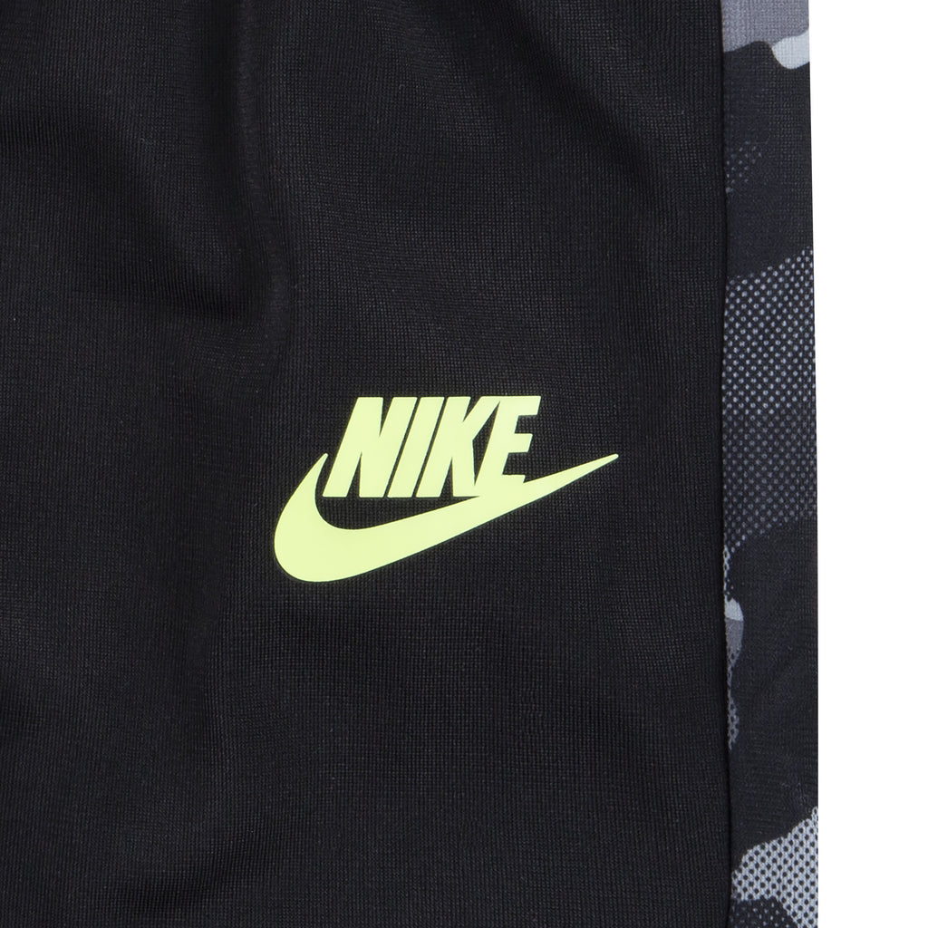 NIKE TODDLER CAMO TRACK JACKET AND PANTS SET (BLACK SIZE 2T-4T)