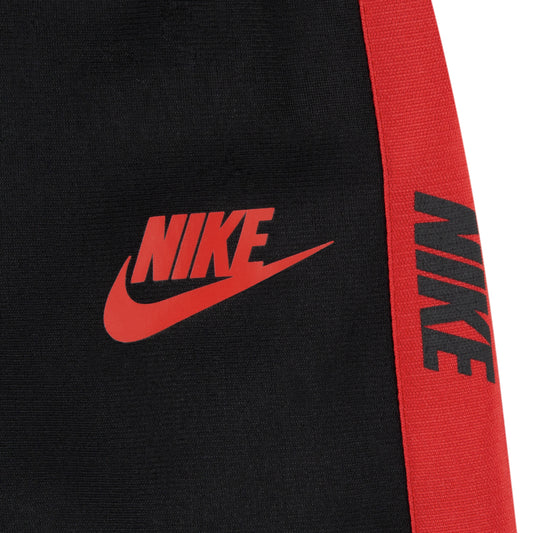 NIKE TODDLER TRICOT TRACK JACKET AND PANTS SET (BLACK/RED SIZE 2T-4T)