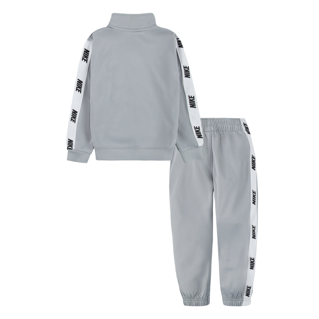 NIKE TODDLER TRICOT TRACK JACKET AND PANTS SET (GREY SIZE 2T-4T)