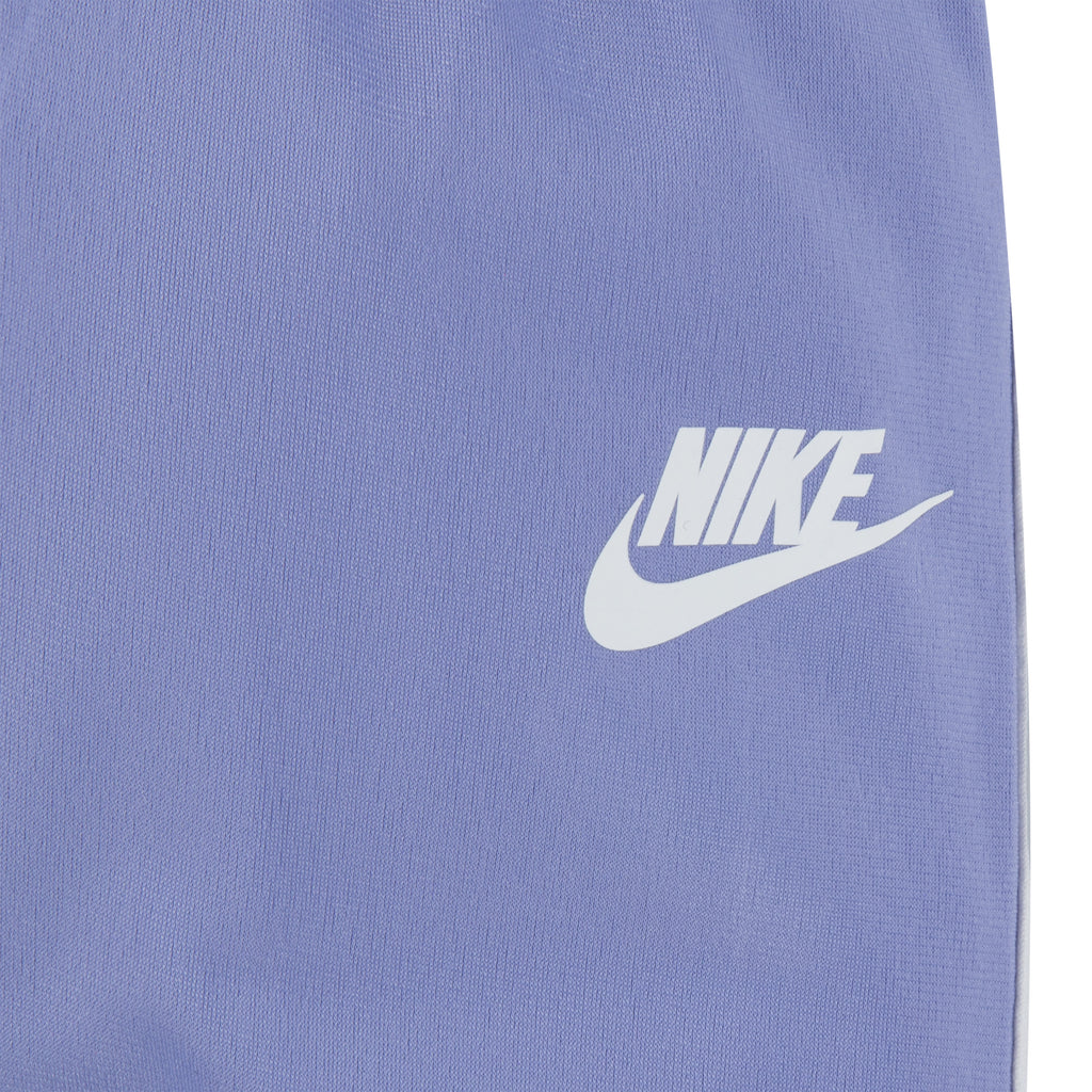 NIKE TODDLER GIRLS TRICOT TRACK JACKET AND PANTS SET (VIOLET SIZE 2T-4T)