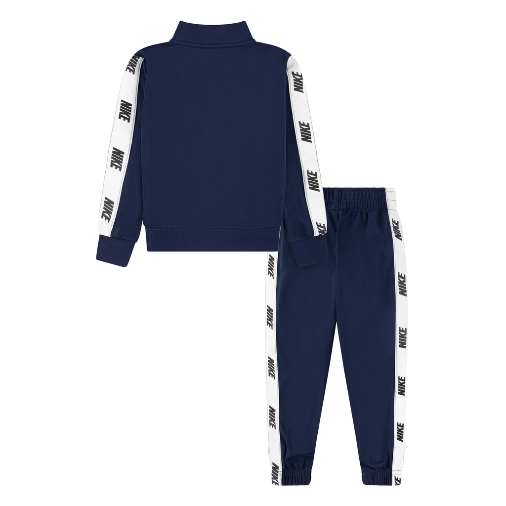 NIKE TODDLER TRICOT TRACK JACKET AND PANTS SET (NAVY BLUE SIZE 2T-4T)