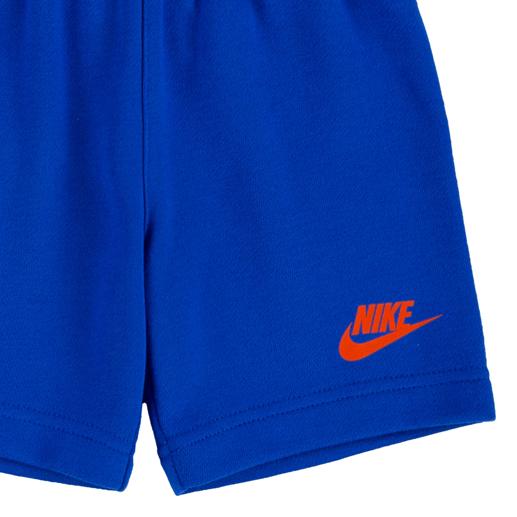 NIKE INFANT BOYS SPORTSWEAR T-SHIRT AND SHORTS SET (GAME ROYAL SIZES 12M-24M)