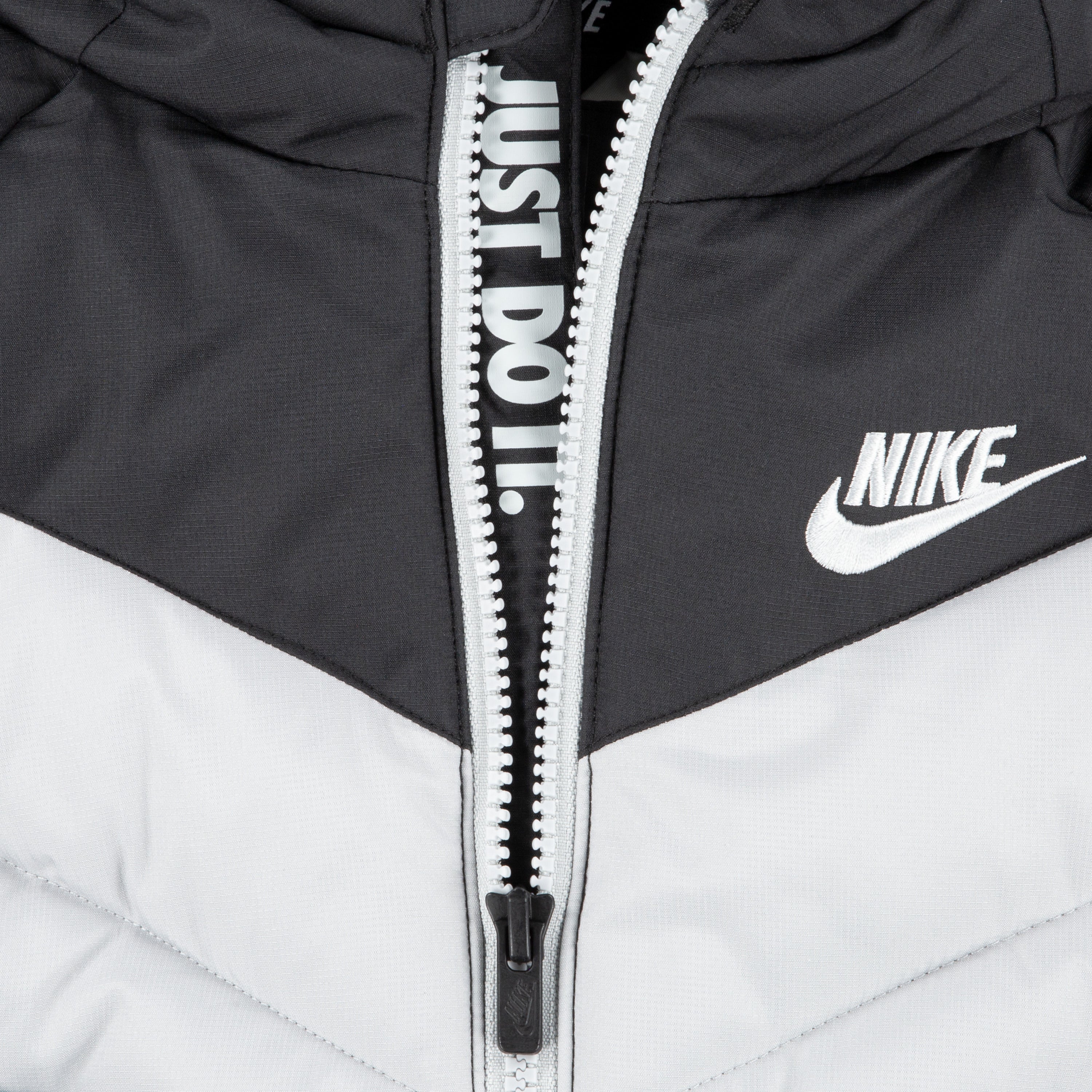 NIKE TODDLER'S SYNFIL PUFFER FOAM JACKET (BLACK SIZE 2T-4T)