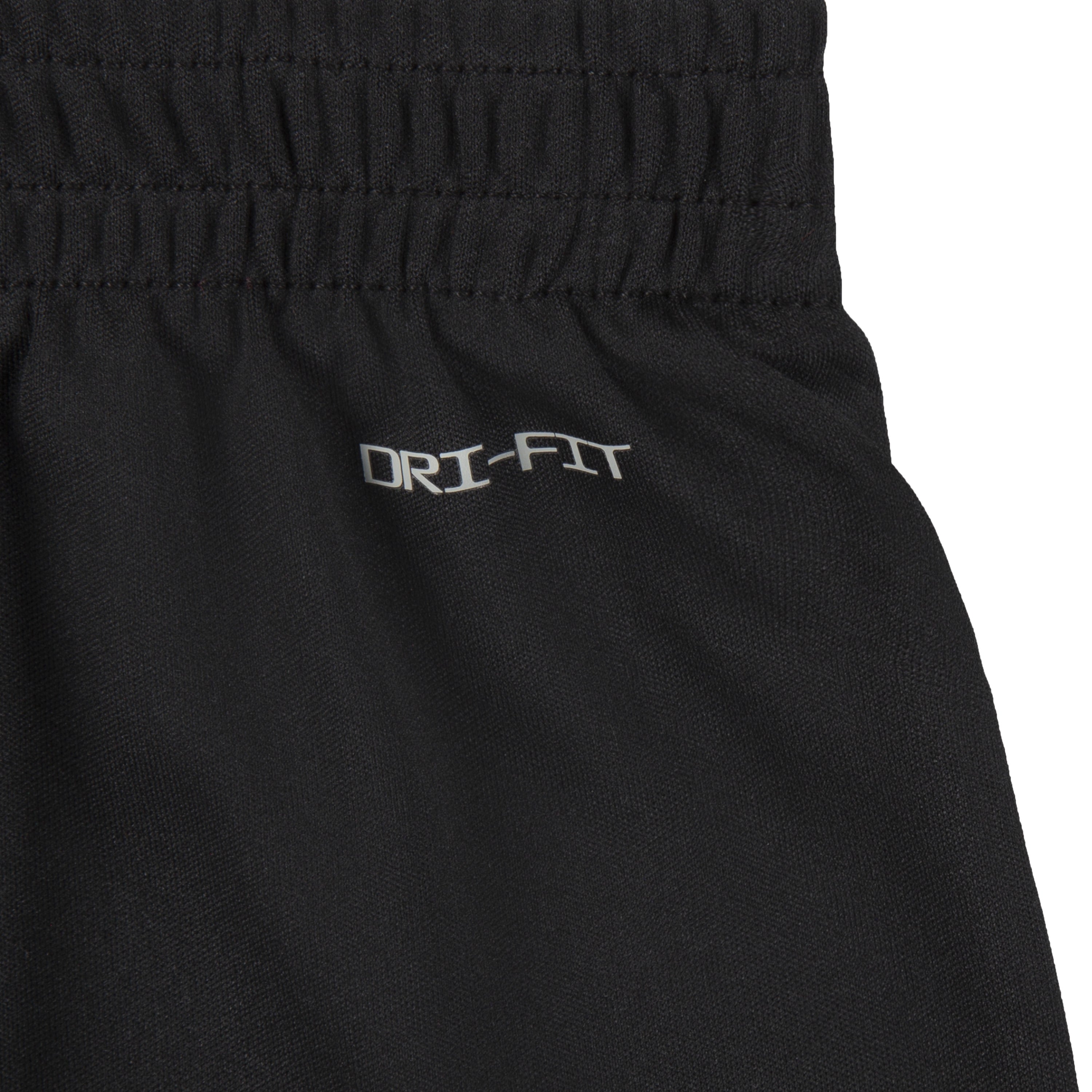 NIKE TODDLERS DRI-FIT BLACK/CARBON DROP SET (SIZE 2T-4T)