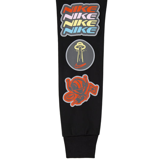 NIKE KIDS KSA TRACK JACKET AND PANTS SET (BLACK SIZE 2T-4T)