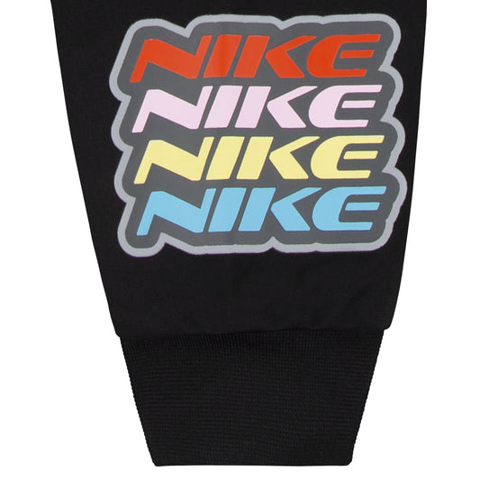 NIKE KIDS KSA TRACK JACKET AND PANTS SET (BLACK SIZE 2T-4T)