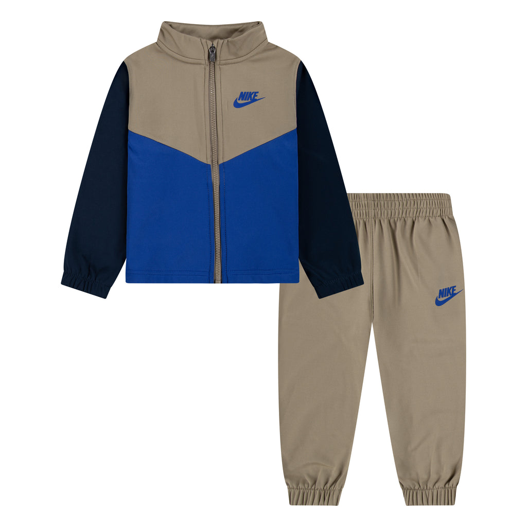 NIKE TODDLER LIFESTYLE ESSENTIAL KHAKI TRACK SET (SIZE 2T-4T)