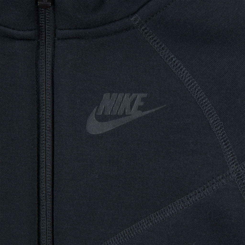 NIKE KIDS SPORTSWEAR TECH FLEECE FULL-ZIP SET (BLACK SIZE 2T-4T)