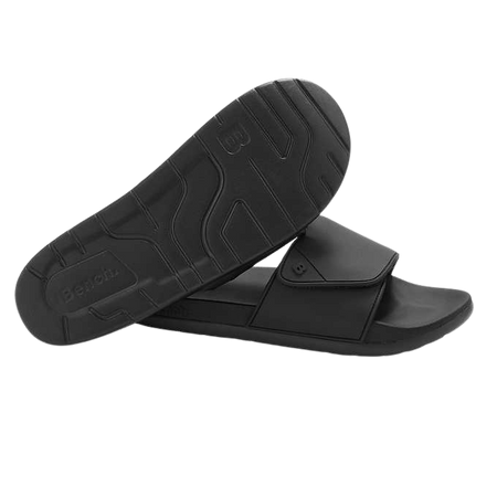 BENCH UNISEX COMFORT SLIDES (BLACK)