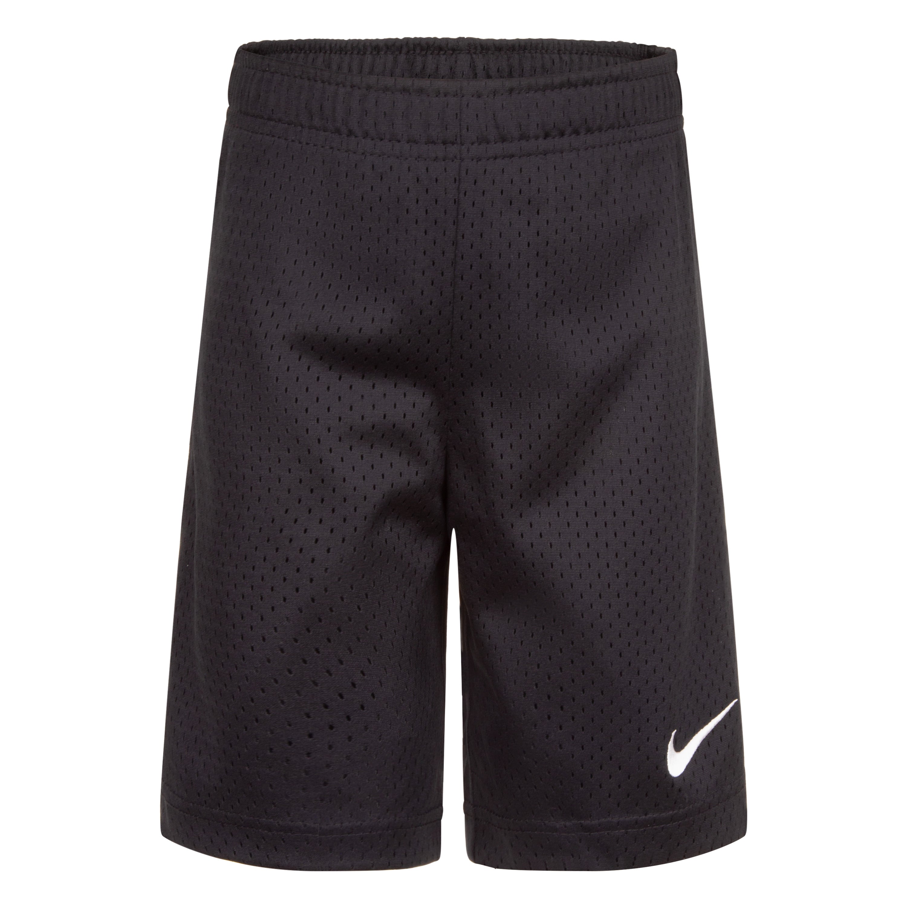 NIKE KIDS MESH DRI-FIT SHORTS (BLACK SIZE 4-7Y)