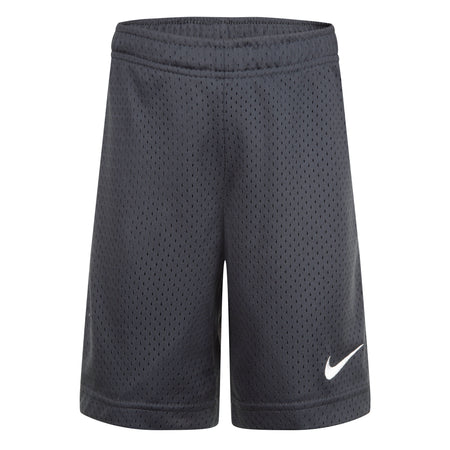 NIKE KIDS MESH DRI-FIT SHORTS (GREY SIZE 4-7Y)