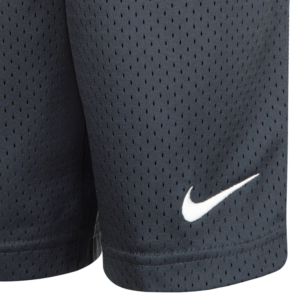 NIKE KIDS MESH DRI-FIT SHORTS (GREY SIZE 4-7Y)