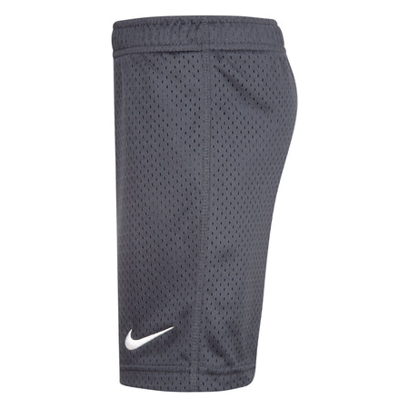 NIKE KIDS MESH DRI-FIT SHORTS (GREY SIZE 4-7Y)