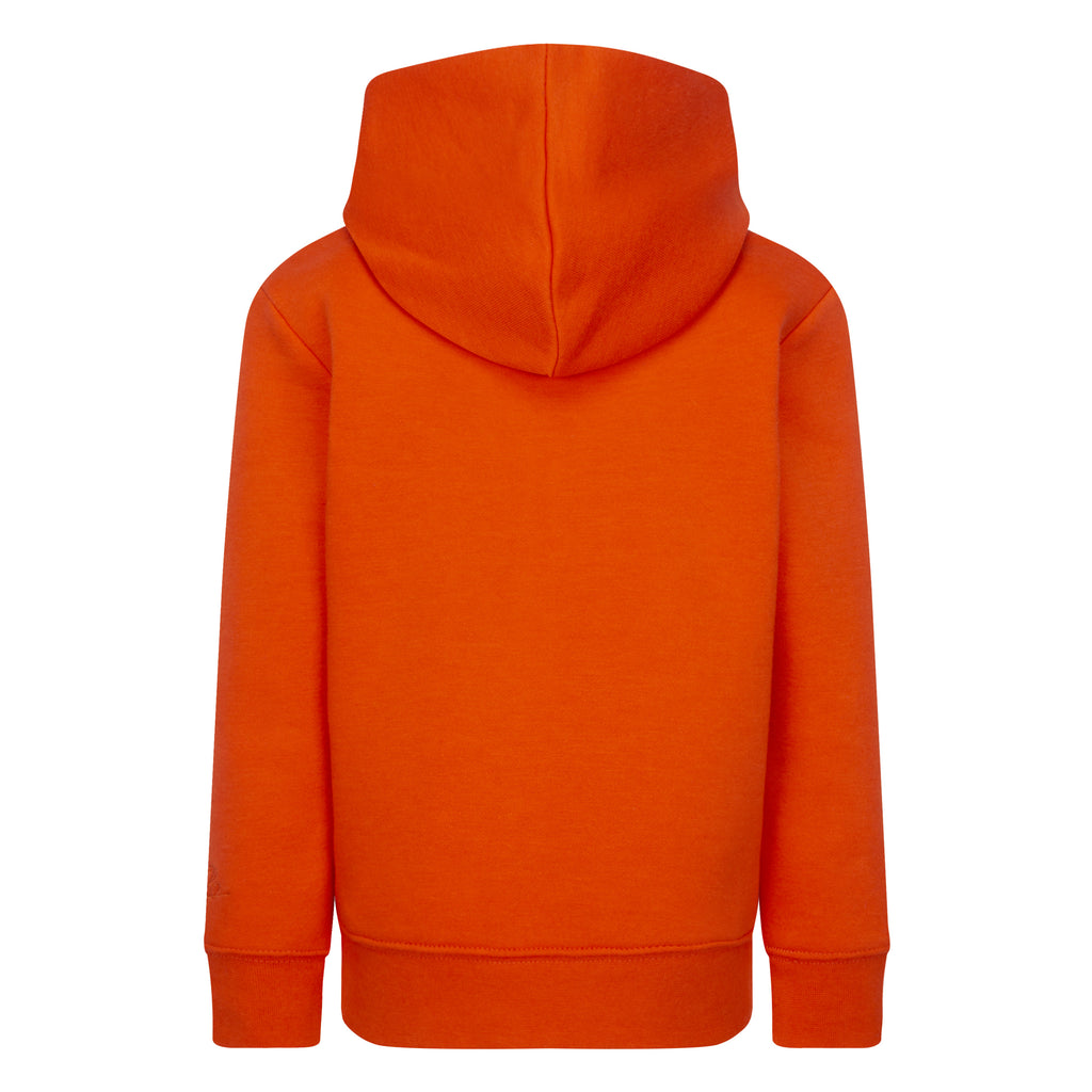 JORDAN KIDS ESSENTIAL PULLOVER HOODIE (ORANGE SIZE 4-7Y)