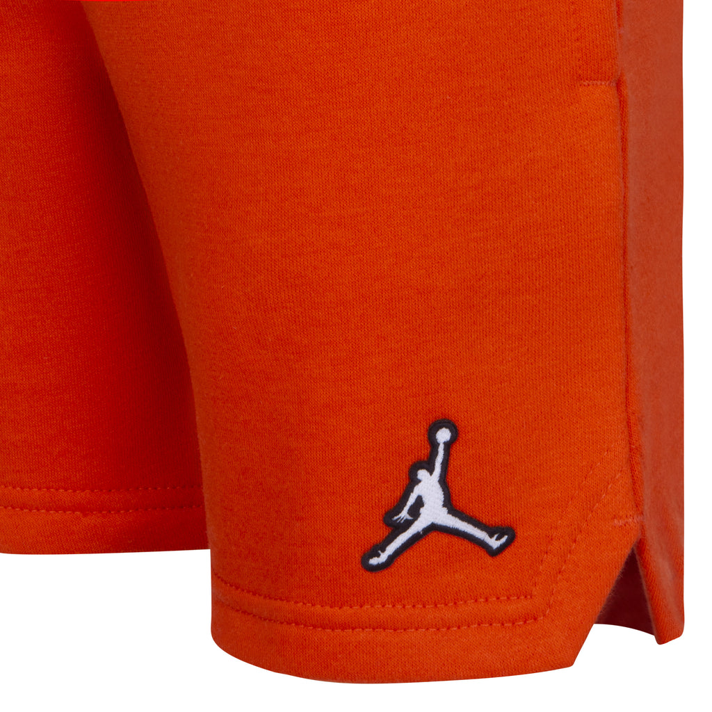 JORDAN KIDS BOYS' ESSENTIAL SHORTS (ORANGE SIZES 4-7Y)