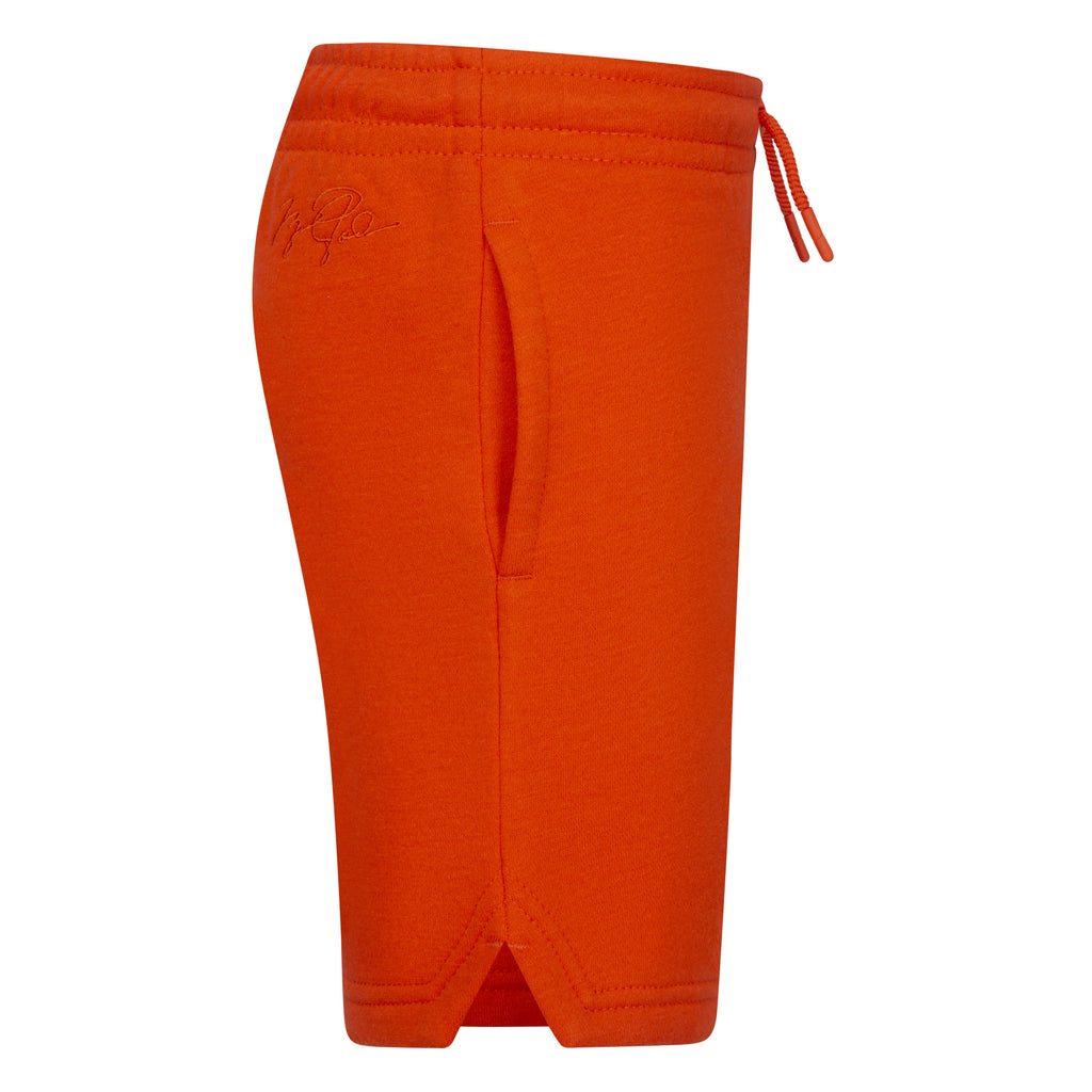 JORDAN KIDS BOYS' ESSENTIAL SHORTS (ORANGE SIZES 4-7Y)