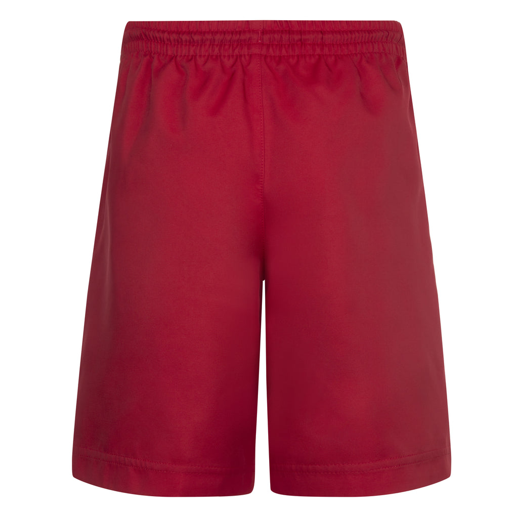 JORDAN LITTLE BOYS' WOVEN SHORTS (RED SIZES 4-7Y)