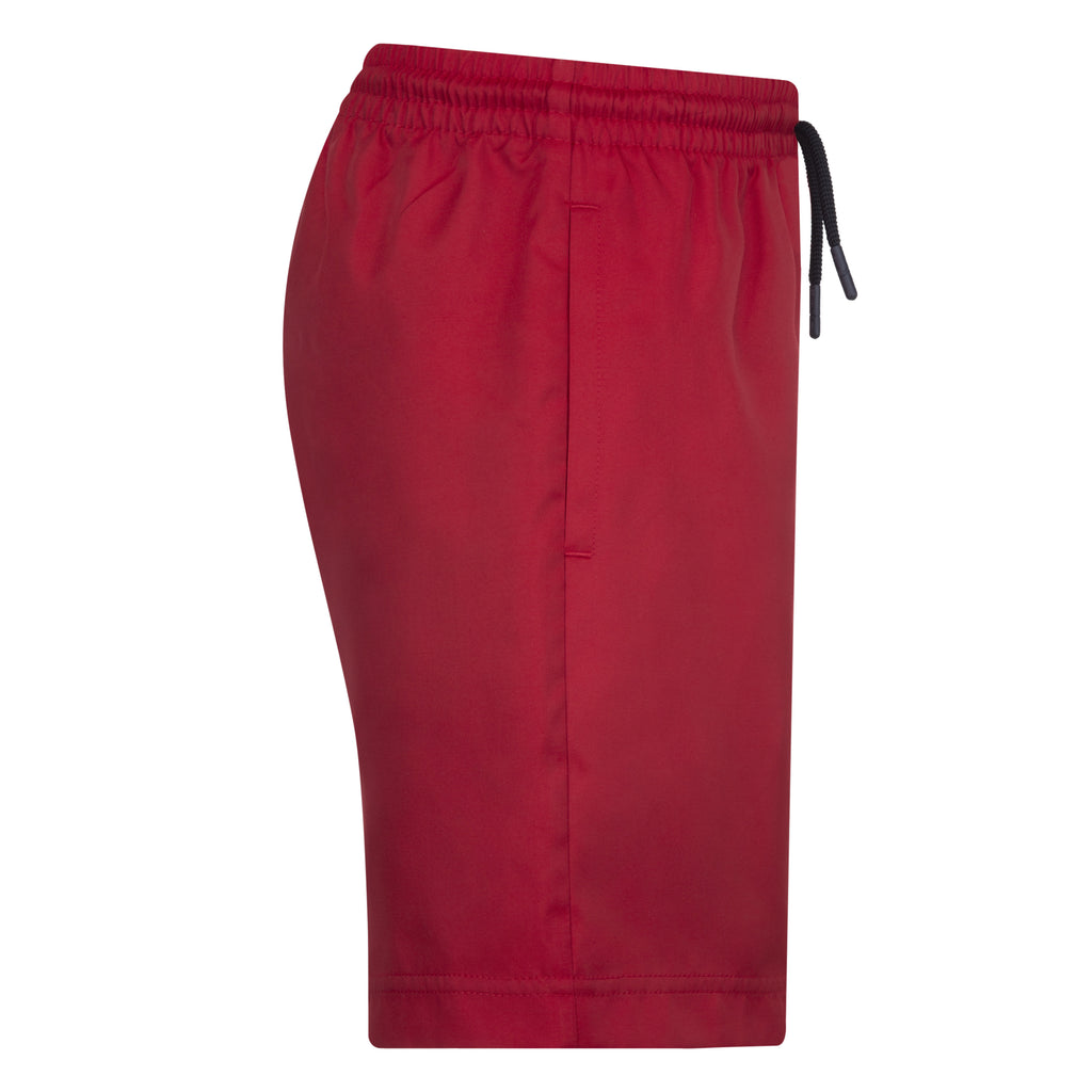 JORDAN LITTLE BOYS' WOVEN SHORTS (RED SIZES 4-7Y)