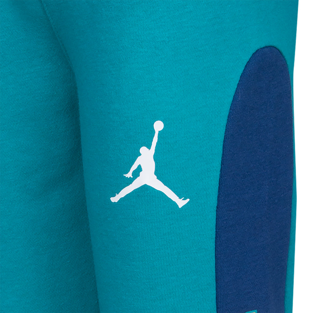 JORDAN KIDS' 23 CREWNECK SET (TEAL)