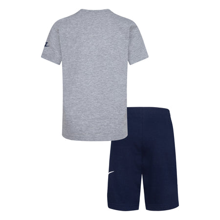 NIKE BOYS FUTURA 2-PIECE SET (GREY/NAVY)