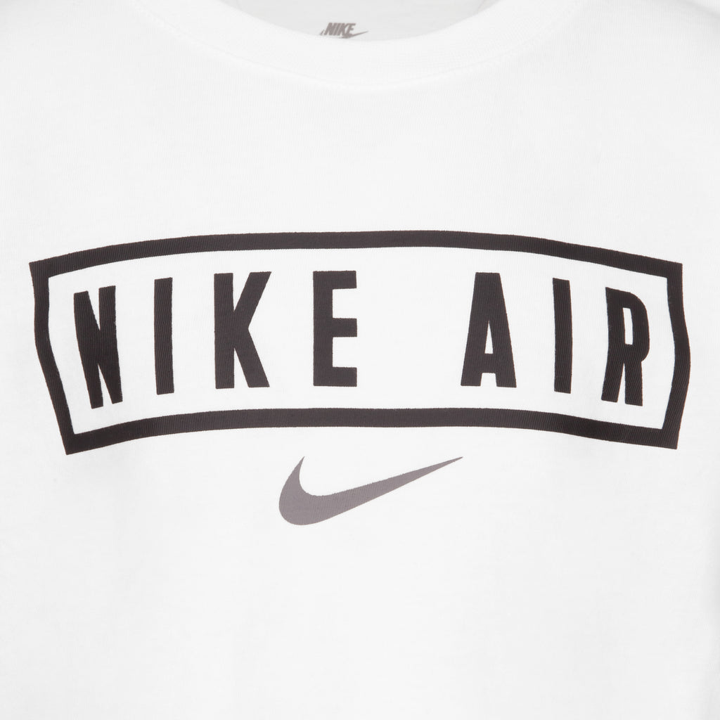 NIKE AIR KIDS' SHORT SLEEVES T-SHIRT (WHITE SIZE 4-7Y)