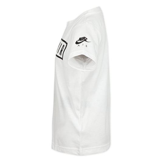 NIKE AIR KIDS' SHORT SLEEVES T-SHIRT (WHITE SIZE 4-7Y)