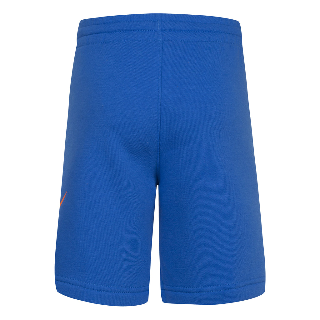 NIKE BOYS' CLUB FRENCH TERRY SHORTS (BLUE SIZE 4-7Y)