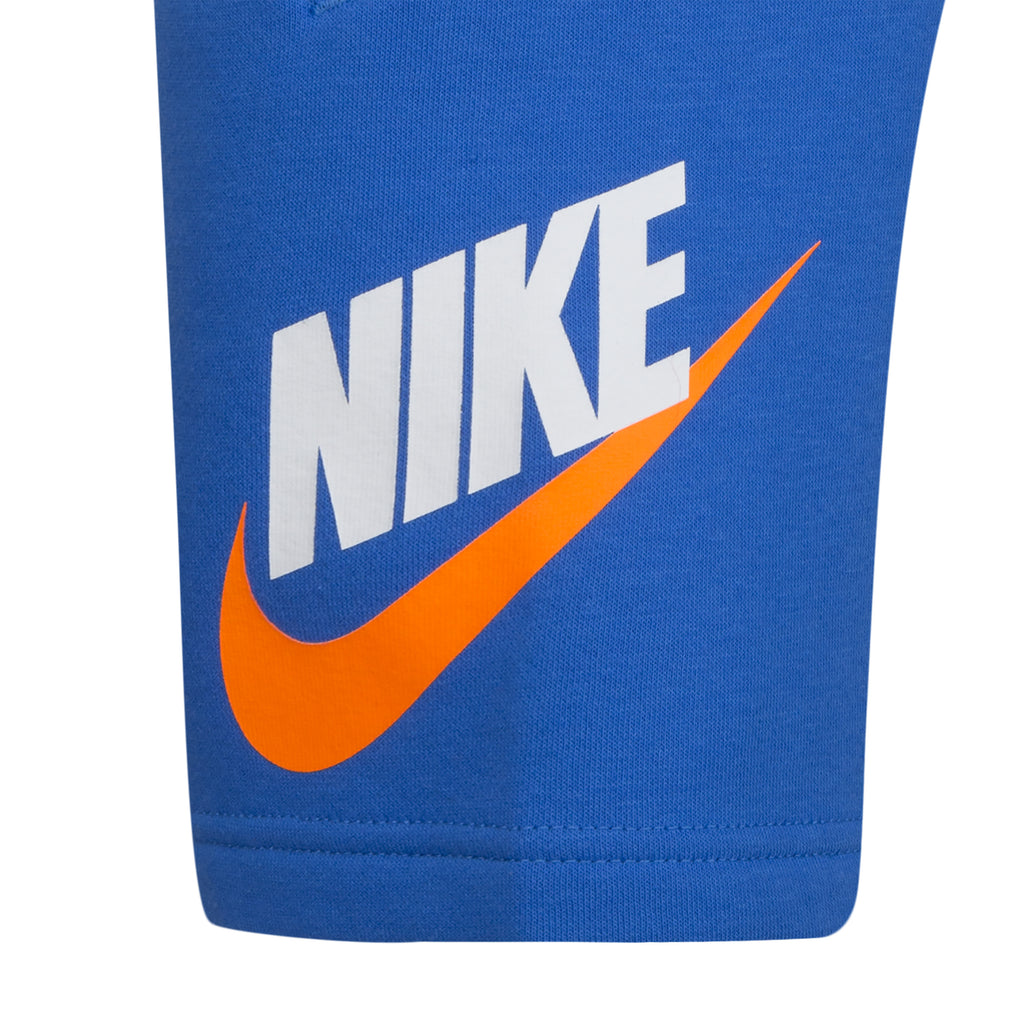 NIKE BOYS' CLUB FRENCH TERRY SHORTS (BLUE SIZE 4-7Y)