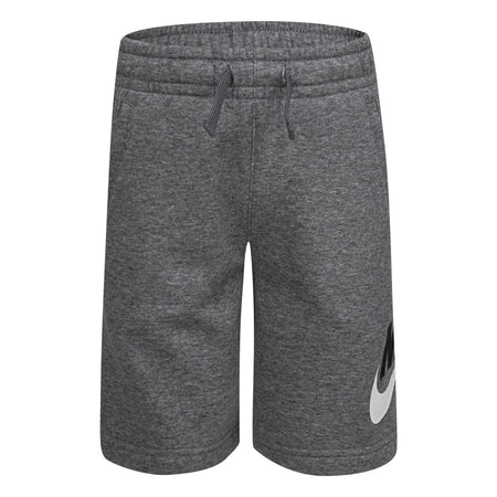 NIKE BOYS' CLUB FRENCH TERRY SHORTS (GREY SIZE 4-7Y)