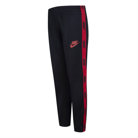 NIKE BOYS TRICOT SPORTSWEAR SET (BLACK/RED SIZE 4-7)