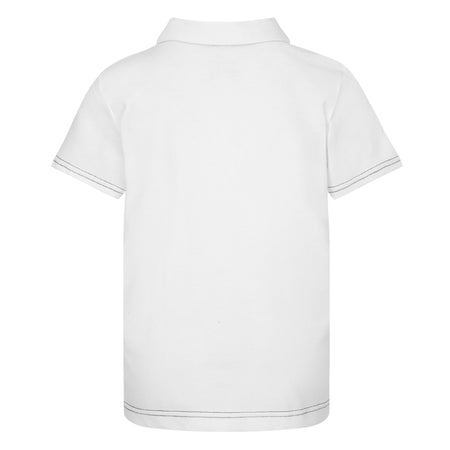 NIKE KIDS DRI-FIT POLO T-SHIRT (WHITE SIZE 4-7Y)