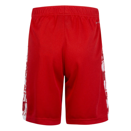 NIKE KIDS DRI-FIT SHORTS (RED SIZE 4-7Y)