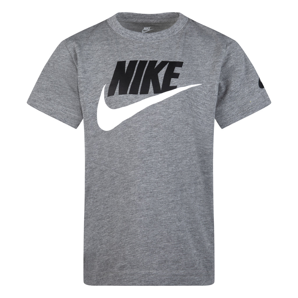 NIKE KIDS' SHORT SLEEVES FUTURA TEE (GREY SIZE 4-7Y)