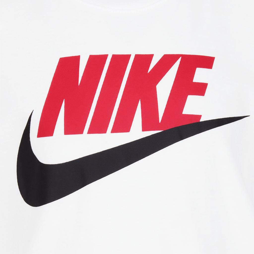 NIKE KIDS' SHORT SLEEVES FUTURA TEE (WHITE SIZE 4-7Y)