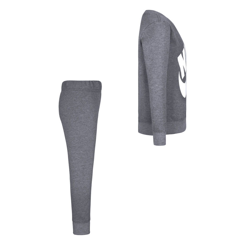 NIKE KIDS FUTURA GREY CREWNECK SET (SIZE 4-7)