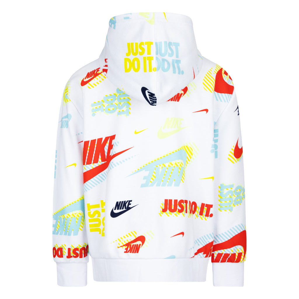 NIKE BOYS ACTIVE JOY 1/2 ZIPUP FRENCH TERRY PULLOVER HOODIE