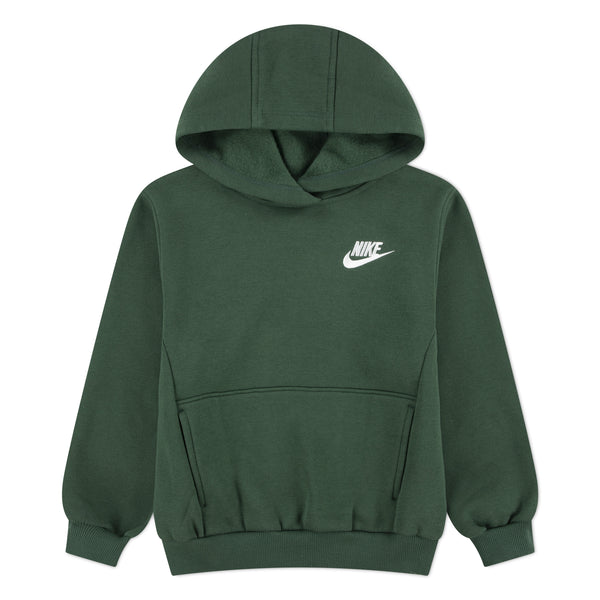 NIKE KIDS SPORTSWEAR GREEN HOODIE (SIZE 4-7 YEARS)