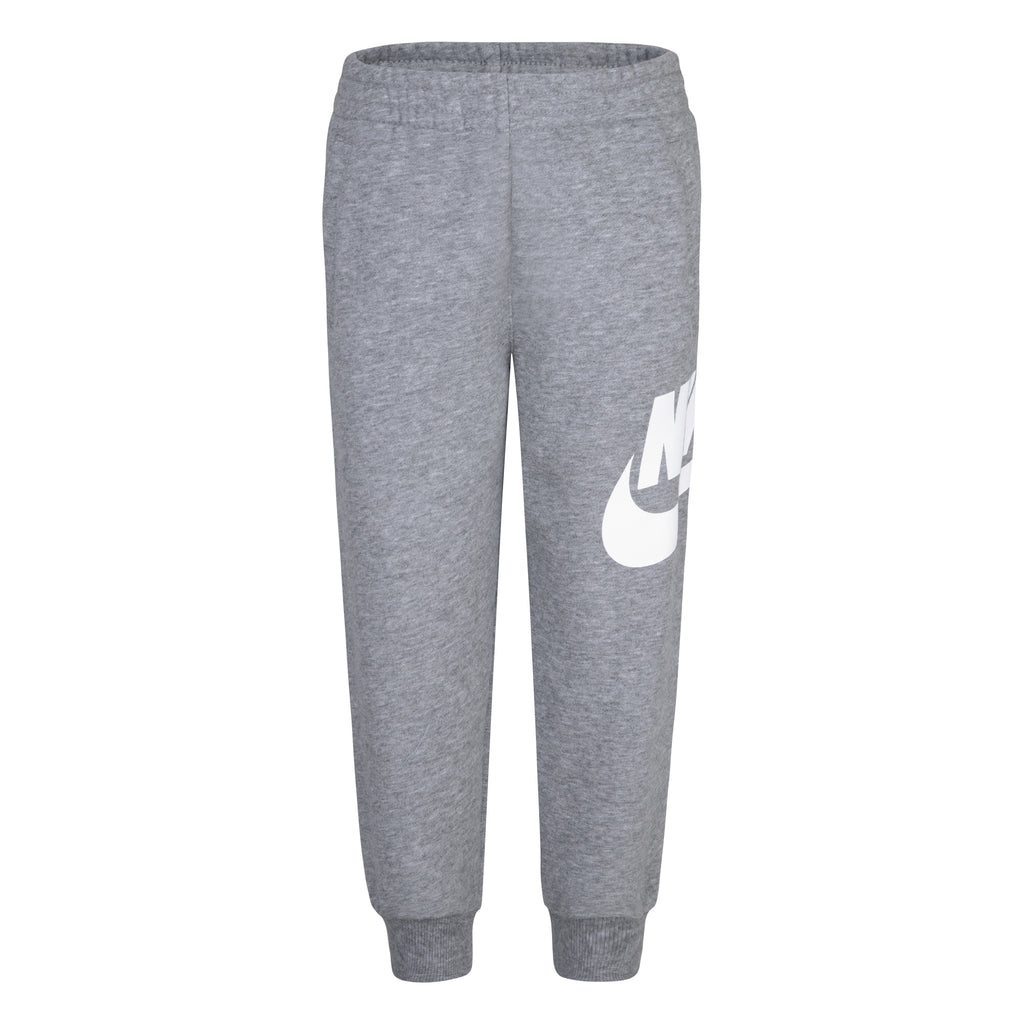 NIKE KIDS SPORTSWEAR CLUB FLEECE FULL ZIP HOODIE/JOGGER GREY SET (SIZE 4-7)