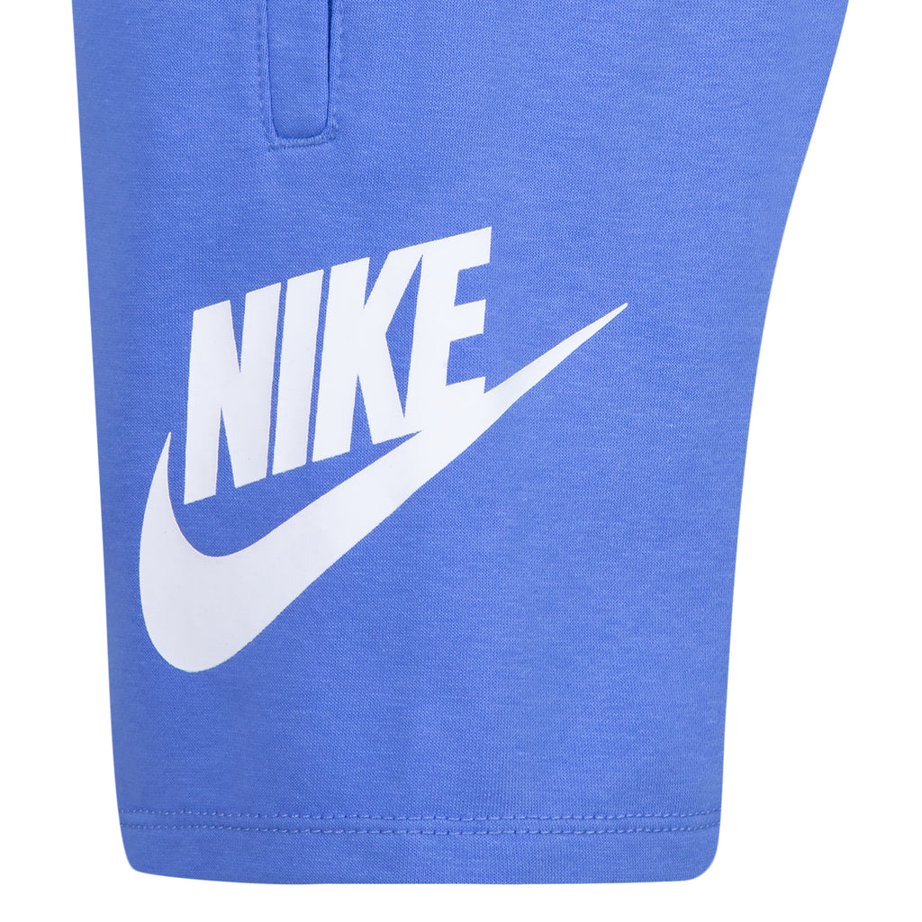 NIKE KIDS CLUB T-SHIRT & SHORTS SET (BLUE SIZE 4-7Y)