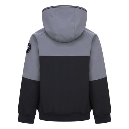 NIKE KIDS FUTURA SOFTSHELL GREY/BLACK JACKET (SIZE 4-7)