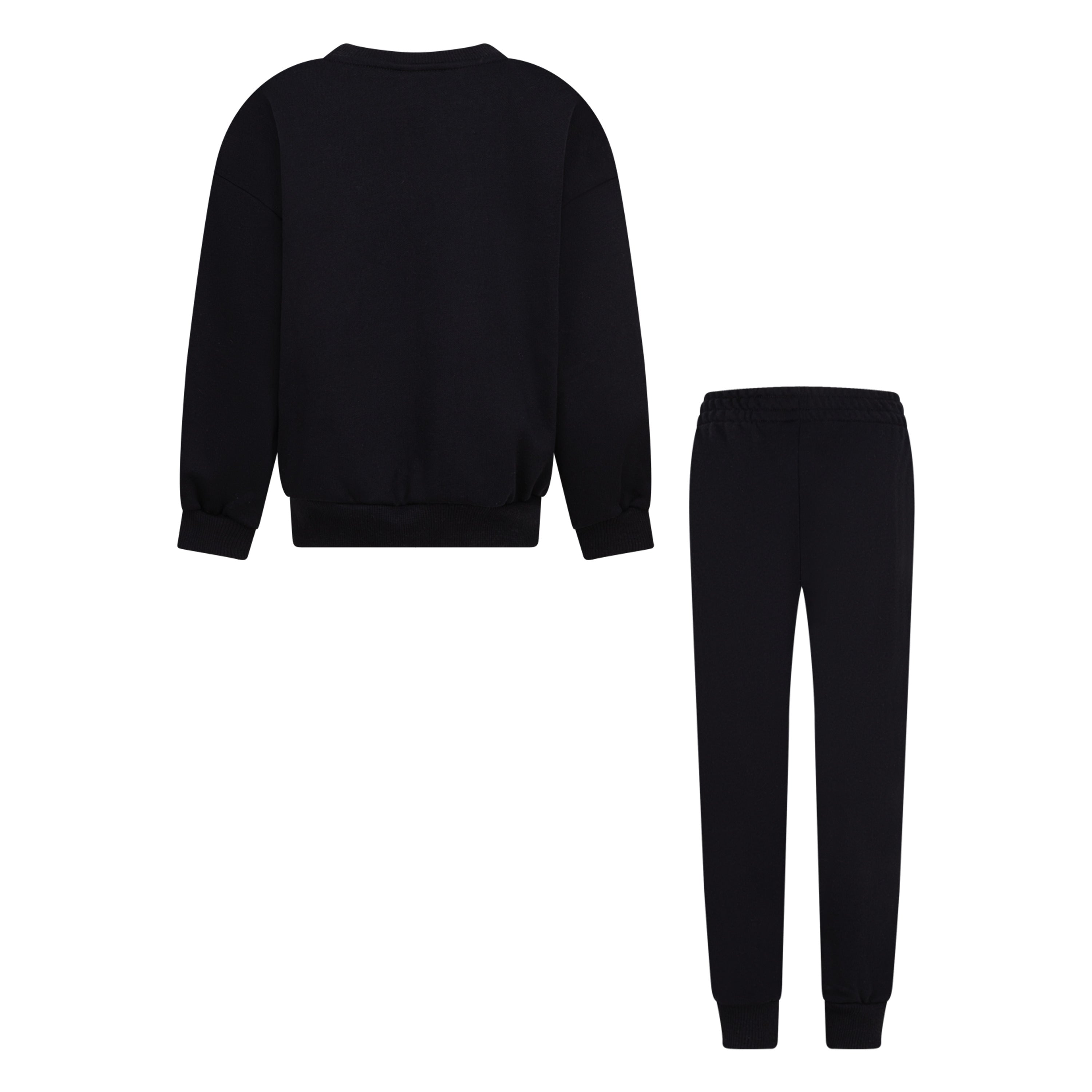 NIKE KIDS ESSENTIAL BLACK CREWNECK SET (SIZE 4-7)